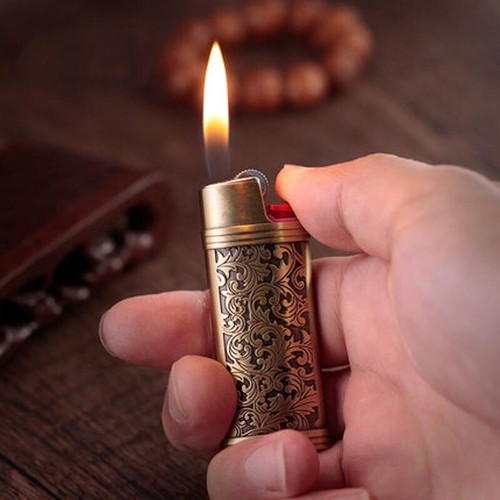 Metal lighter case cover - metal,