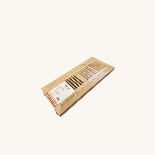 Oak wood floor register - floor, flush