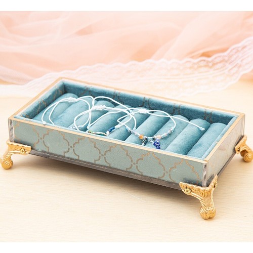 Vintage blue velvet - vintage, mini