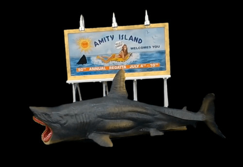 Jaws hologram pinball topper - jaws-,