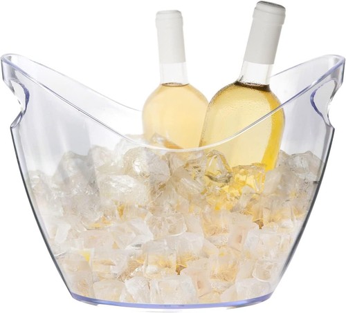 Ice bucket wine clear - ice,