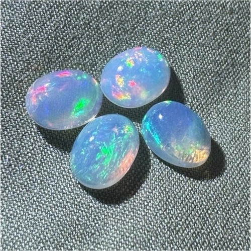 4pc oval multicolor - multicolor, opal