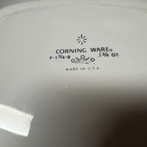 Corning ware blue - corning,