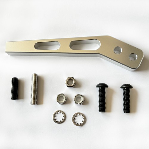 Billet aluminum bent - aluminum, 8"
