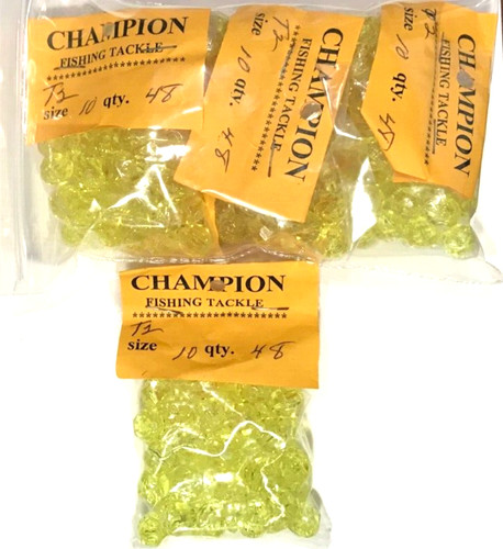 Plastic 10mm facet yellow bead - yellow,