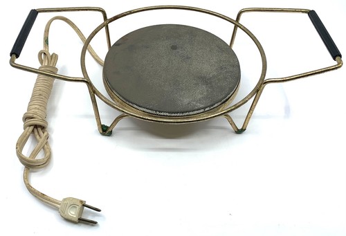 Vintage hot plate - plate, warm