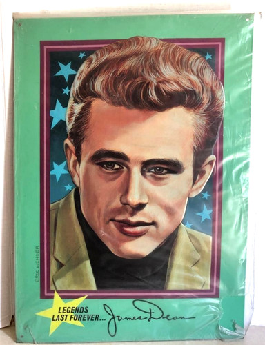 James dean embossed - james, metal