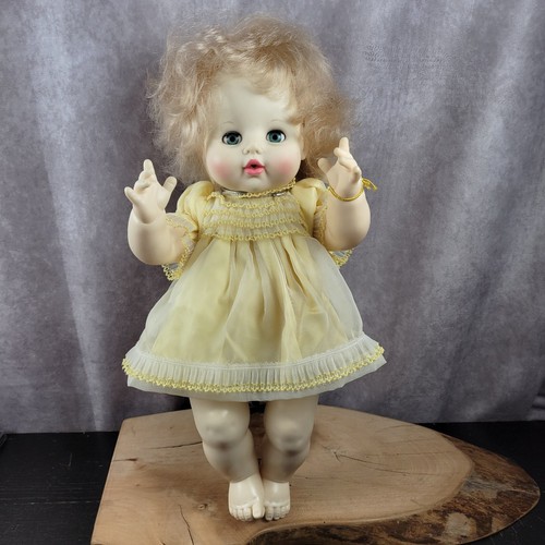 Ideal betsy wetsy doll yellow - doll,