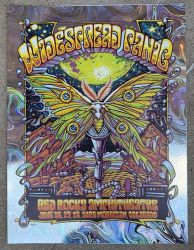Widespread panic lava foil - lava,