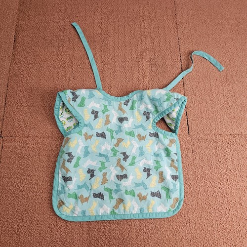 Reversable baby bib owl - reversable,