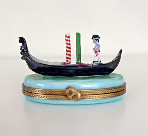 Limoges trinket box venice - box,