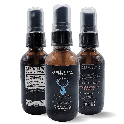Deer antler velvet spray - deer, w/