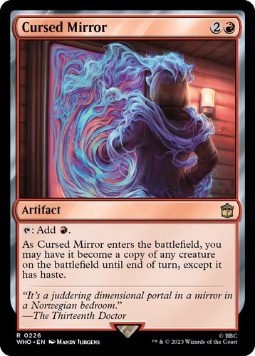 Cursed mirror - mirror, nm)