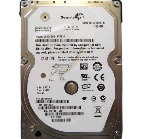 Seagate st9160310as 9ev132 500 - seagate, 9ev132-500