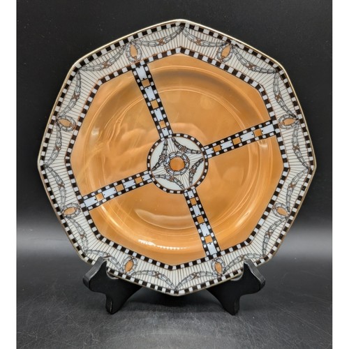 Noritake art deco - art, octagonal
