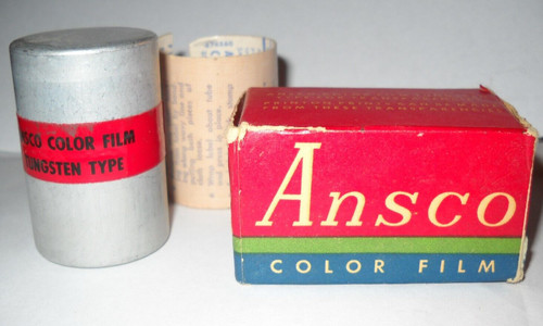 Vintage ansco color film - ansco,