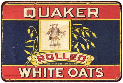 Quaker oats vintage ads - oats,