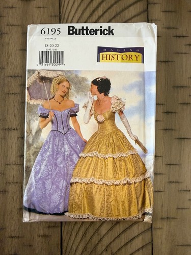 Vtg butterick pattern 6195 - vtg,