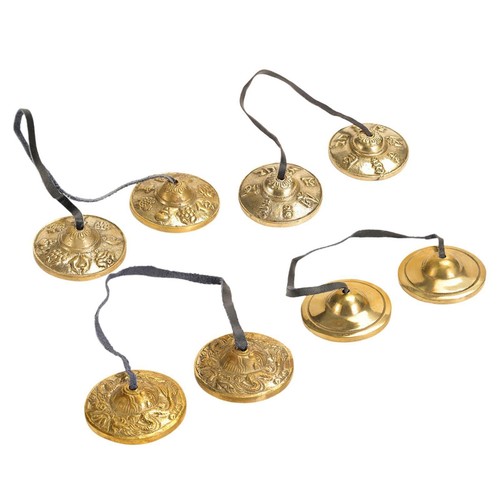 Tibetan tingsha cymbals - tingsha,