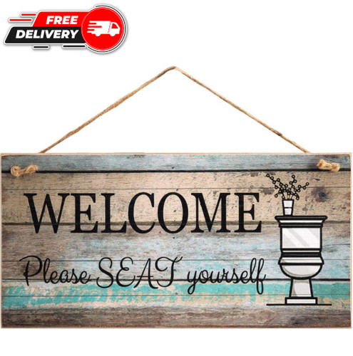 Funny wall décor sign - 12"×6",