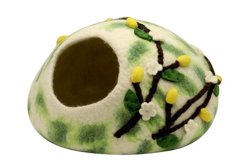 Felt cat cave handmade - cave, —