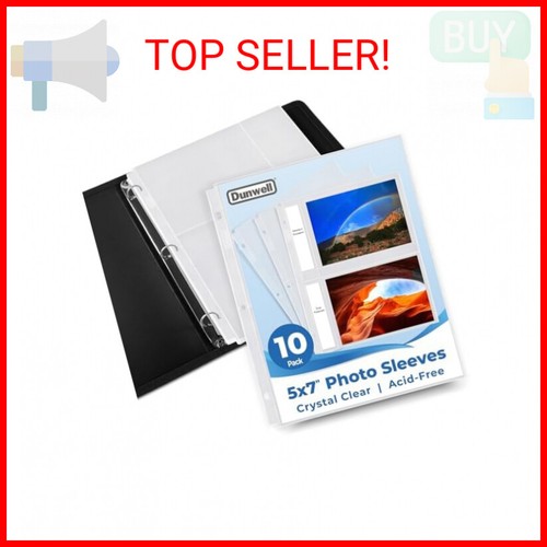 Dunwell 5x7 photo sleeves for - photo,