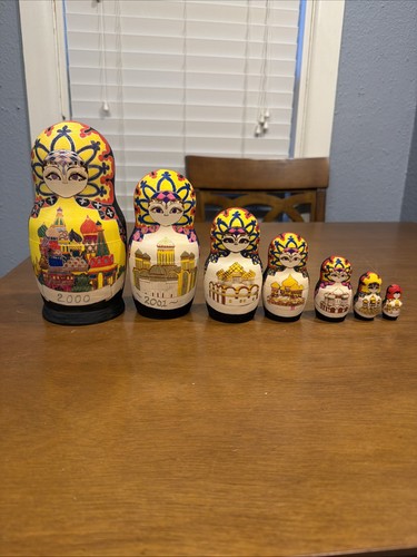 Vintage russian matryoshka - vintage,