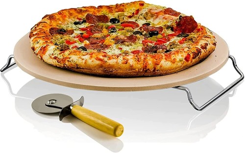 New pizza stone round - round, calzones