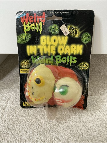 Weird balls glow - glow, dark