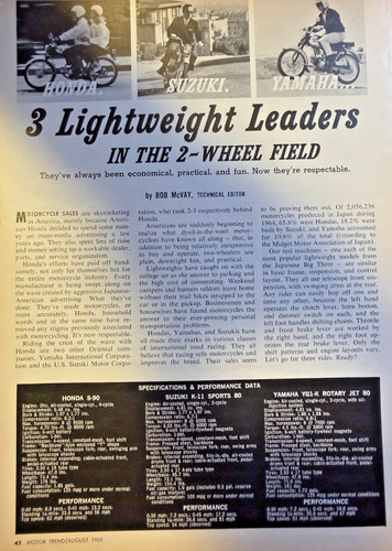 1965 lightweight motorcycles - lightweight,