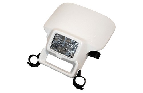 White headlight mask - ufo, honda