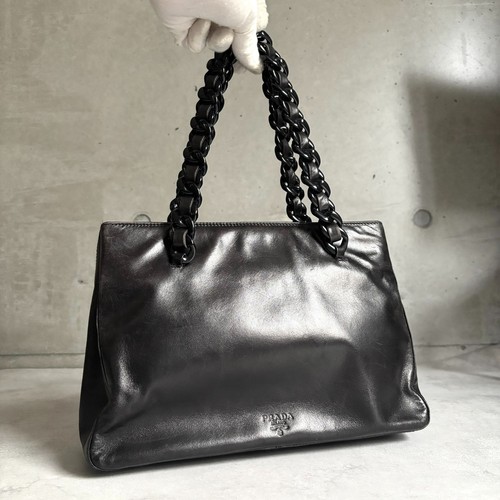 Auth prada nappa plastic - prada,