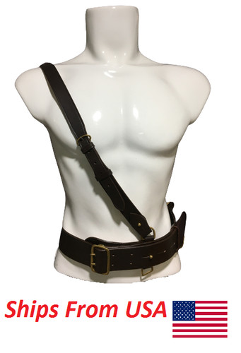 Army sam browne belt - army, with
