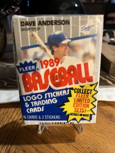 1989 fleer basketball unopened - fleer,