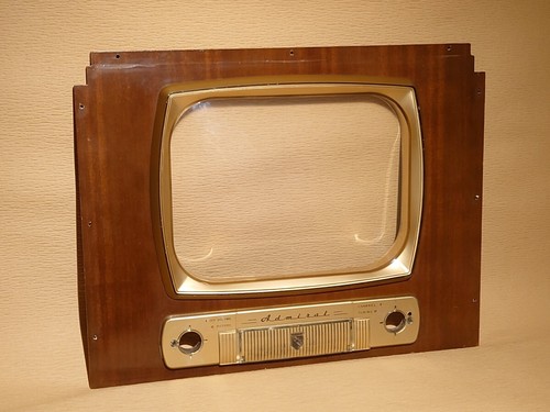 Admiral 1950s vintage front - tv,