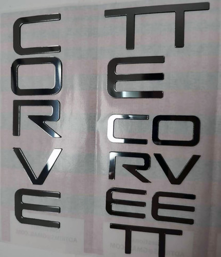 Chrome front rear - &, plastic