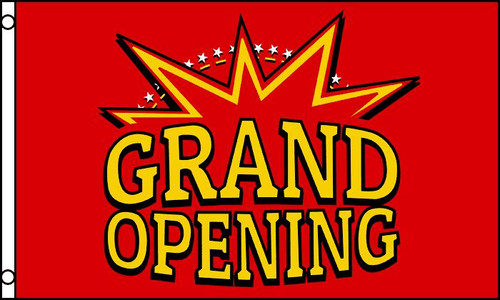 Red yellow grand opening - red,