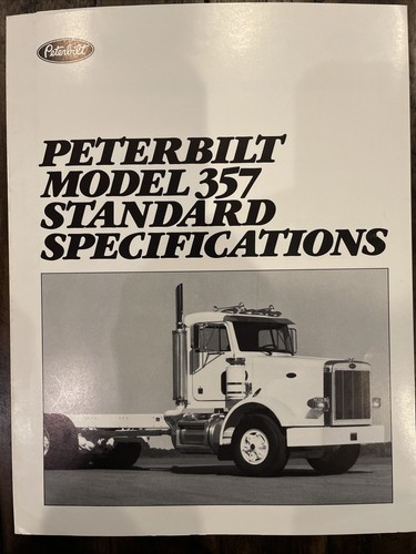 Peterbilt model 357 - 357, standard