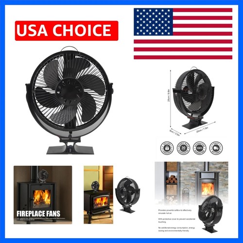 Heat powered fireplace - heat,