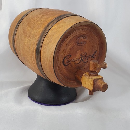 Crown royal wooden whiskey - crown,