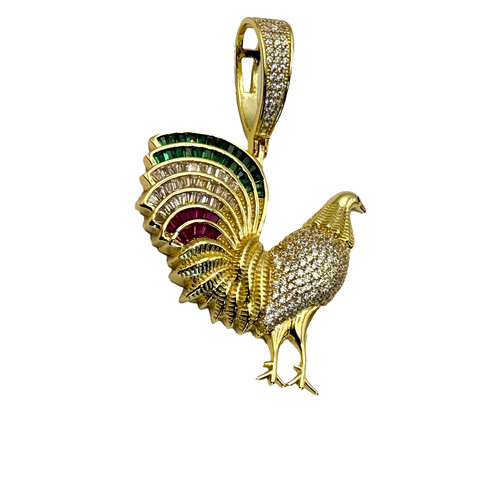925 sterling silver - sterling, rooster