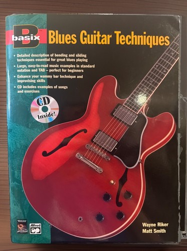Blues guitar tab - book, with
