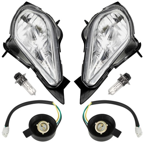 Right and left headlight - and,