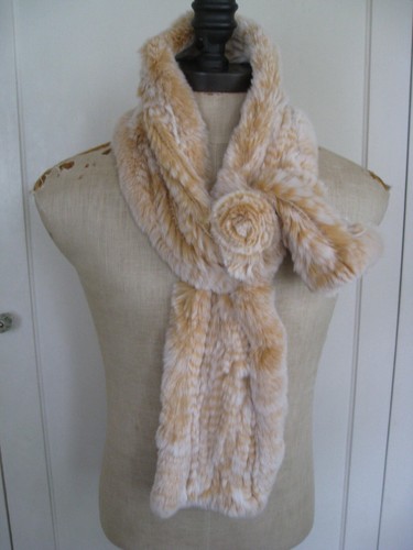Rex rabbit fur scarf - rex,