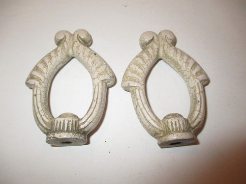 Antique pair cream color - of,