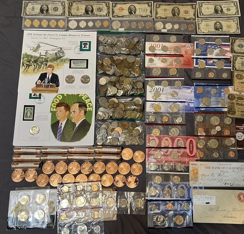 Gold and silver estate lot - gold,