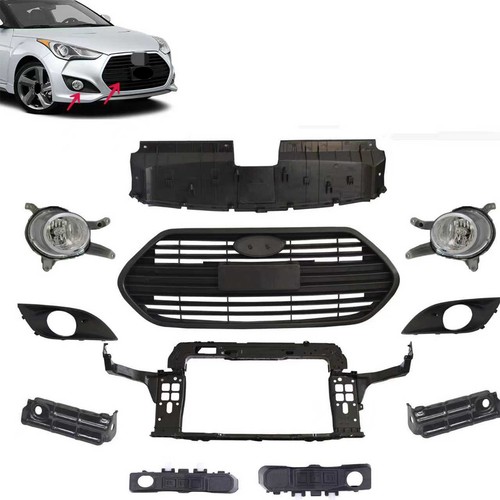 Radiator support grille fog - radiator, grille/fog