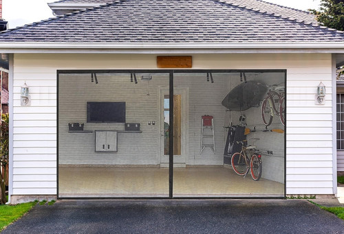 Garage screen doors for car - screen,
