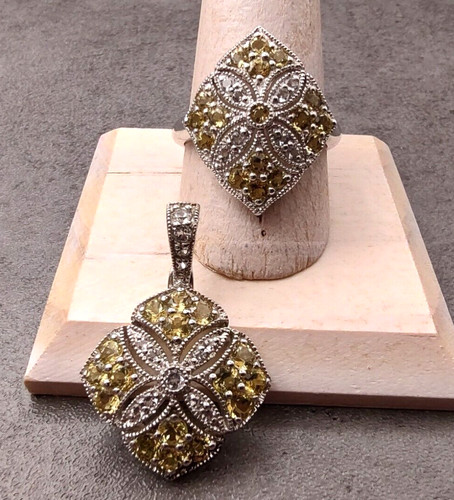 Estate sterling silver lemon - estate,