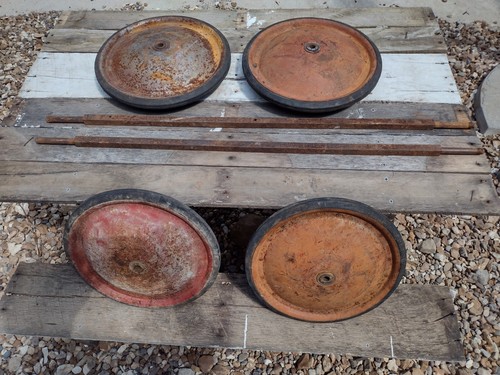 Soap box derby car wheels - car, lot